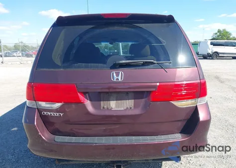 2010 Honda Odyssey Ex from USA, damaged, VIN 5FNRL3H42AB070433